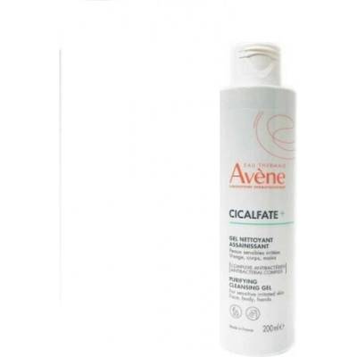 Avène Неженпочистващ гел за чувствителна кожа, Avene Cicalfate+ Purifying Cleansing Gel for Sensitive & Irritated Skin 200ml