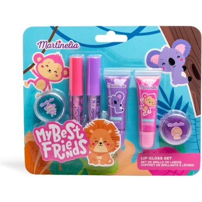 Martinelia My Best Friends Lip Gloss Set комплект гланц за устни за деца
