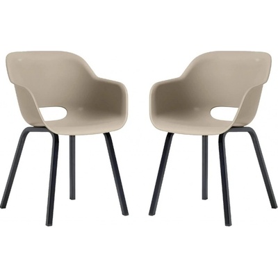 Keter Noa cup cappuccino, kovové nohy, 2 ks 260027