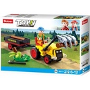 Sluban B0777 Traktůrek s prívesom