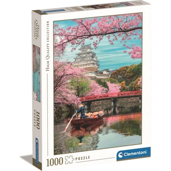 Clementoni - Puzzle Himeji Castle in spring - 1 000 piese