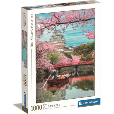 Clementoni - Puzzle Himeji Castle in spring - 1 000 piese