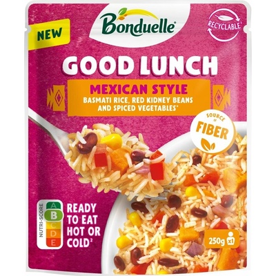 Bonduelle Good Lunch mexický štýl ryže basmati fazuľa a zelenina 250 g