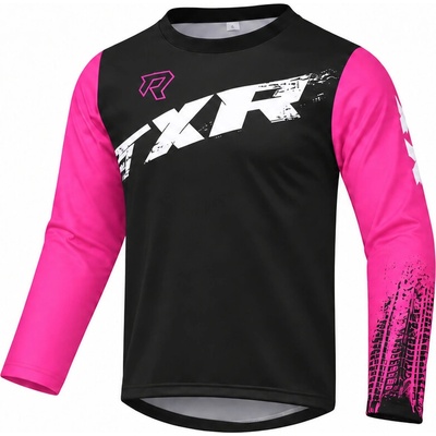 Dětský motokrosový TXR Pulse černá/fluo žlutá