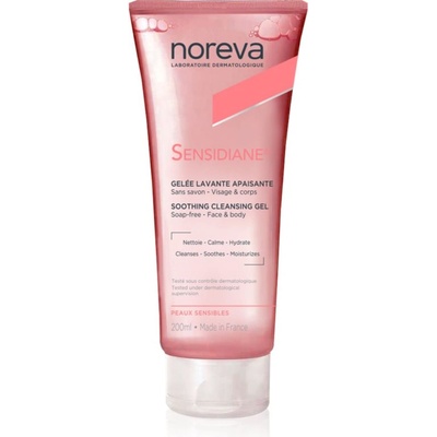 Noreva Sensidiane Soothing Cleansing Gel успокояващ почистващ гел 200ml