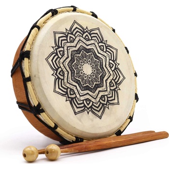 AWM Mandala Šamanský Bubon s 1 Paličkou - 20 cm 1ks