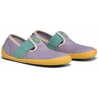 Affenzahn Slipper Vegan Dreamy Rhino žltá fialová tyrkysová