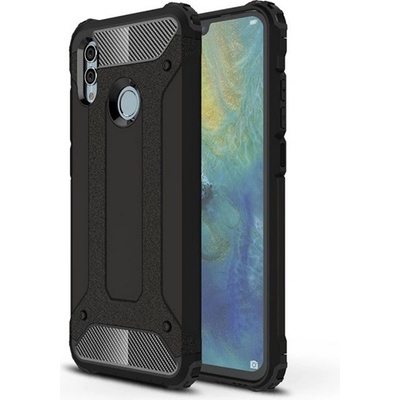 Gigapack Honor 10 Lite GIGAPACK Defender Силиконов протектор за телефон, удароустойчив, с метален ефект, ЧЕРЕН GP-83589 (GP-83589)