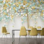 Art Gift Decor Фототапет Триизмерно дърво