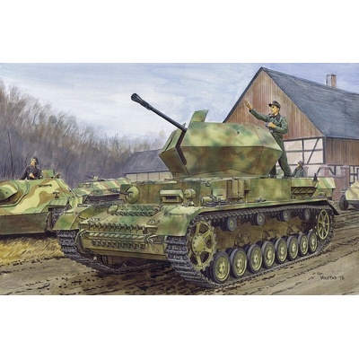 Dragon models Flakpanzer IV Ostwind Ausf.G with Zimmerit 1:35