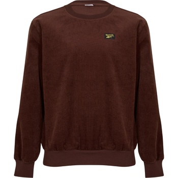 Reebok Мъжка блуза Reebok Classic Cord Crew Sweatshirt Mens - Brown