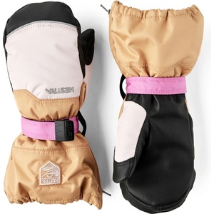 Hestra Ръкавици Hestra Baby Zip Mitt Gloves - Parfait / Sand - размер 2 (EU) (202-8720-0412)