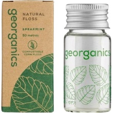 georganics Dental Floss Spearmint 50 m