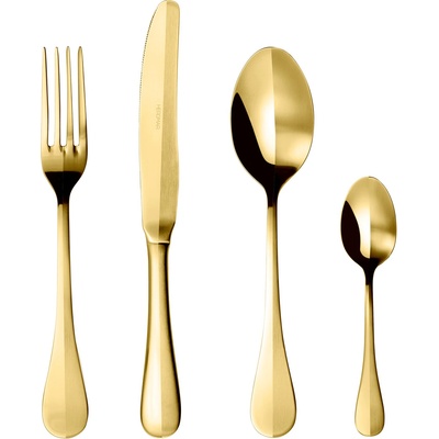 Herdmar Прибори за хранене rocco- 24 части - златни (гланц + мат) (-089-3024-0117-200-00a9)
