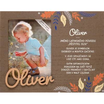Albi Fotorámeček se jménem - Oliver