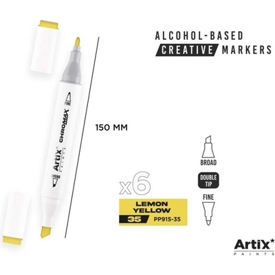 Artix Chromax Lemon Yellow 35
