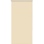 vidaXL Ролкова щора Blackout Бежова 85x130 cm Ширина на плата 80, 7 cm (4010709)