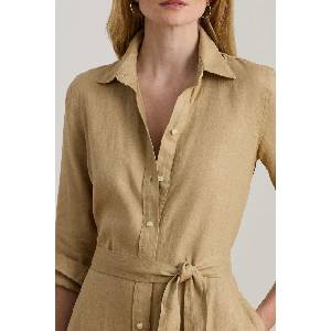 Ralph Lauren рокля тип риза от лен (200P13686)