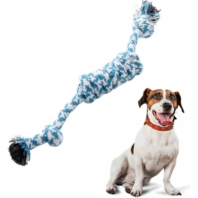 Woofy ťahacia hryzák bavlnená šnúra s uzlami 26 cm