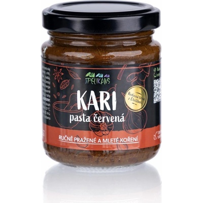 The Pelikans Kari pasta Červená 100 g