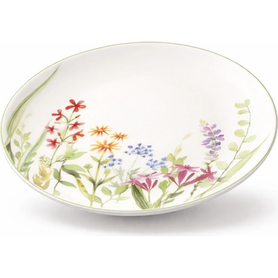 Altom Design Dezertný tanier Jarná lúka – porcelánový tanier s kvetinovým motívom 20 cm