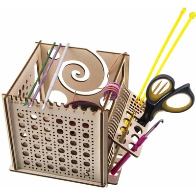 Multifunkční box pro pletařky 15 x 14 cm