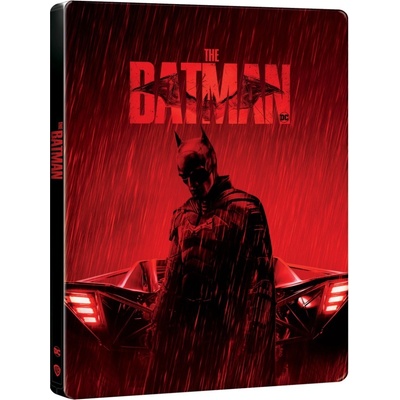 Batman - 2022 - 4K + BD + BD bonus Steelbook motiv Batmobile Tail Lights