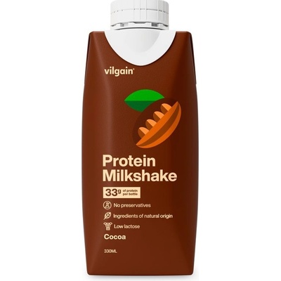 Vilgain Protein Milkshake kakao 330 ml