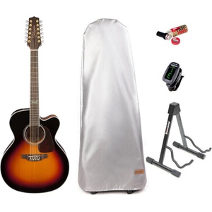 Takamine GJ72CE-12BSB Premium SET Brown Sunburst 12-струнна електро-акустична китара