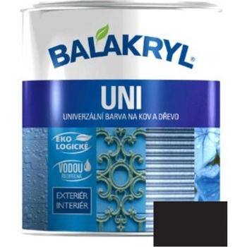 Balakryl Uni Mat 0,7 kg čierna