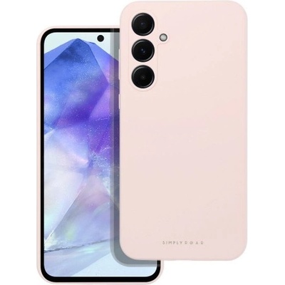 Samsung Силиконов калъф кейс ROAR case CLOUD SKIN за Samsung Galaxy A55 5G, Розов