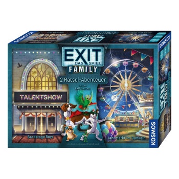 Franckh-Kosmos EXIT® - Das Spiel - Family 2 - Backstage Boys/Jahrmarkt im Dunkeln