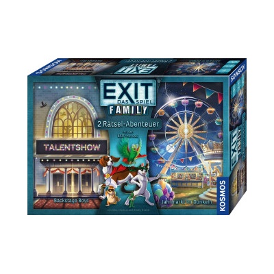 Franckh-Kosmos EXIT® - Das Spiel - Family 2 - Backstage Boys/Jahrmarkt im Dunkeln