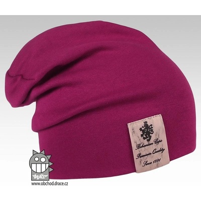 Dráče čepice Pastels double 14 fuchsiová