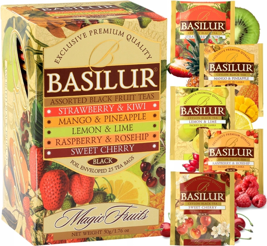 Basilur Assorted Black Magic 20 x 2 g