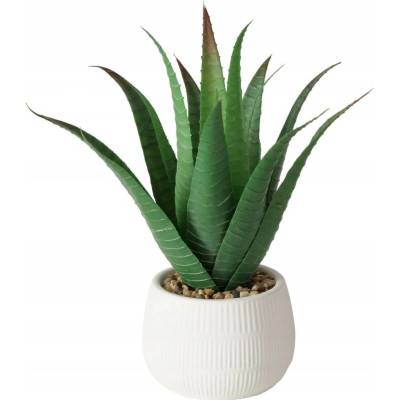 Umělá rostlina aloe v květináči MONDRAGO, 29 cm