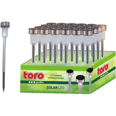 TORO Solárne vonkajšie LED svetlo TORO