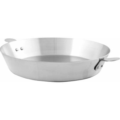 Mauviel Nerezová forma na koláč Tatin s porcelánovým podnosom 28 cm