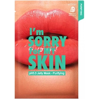 I'm sorry for my skin Почистваща желирана шийт-маска за лице (Устни) I'm Sorry For My Skin pH5.5 Jelly Mask-Purifying LIPS