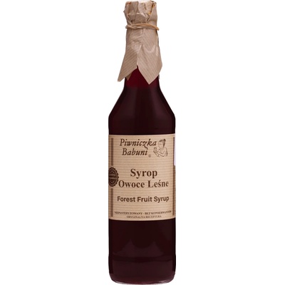 Piwniczka Babuni Sirup Z Lesných Plodov 0,5 l