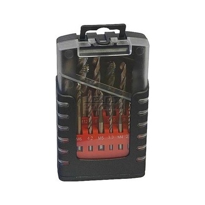 Bučovice Tools Sada strojních závitníků E-1/M3-M12 HSS 2N přímá drážka s lamačem - BU105-001