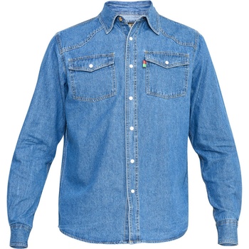 Duke košile pánská Western style Denim shirt riflová KS1023