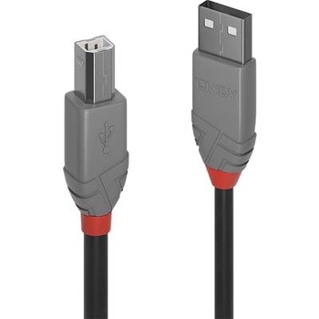 Lindy 36676 USB кабел 7, 5 м USB 2.0 USB A USB B Черен (36676) (36676)