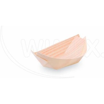WIMEX s. r. o WIMEX s. r. o. Купа за храна за пръсти дървена лодка 9 x 6 см [100 бр. ]