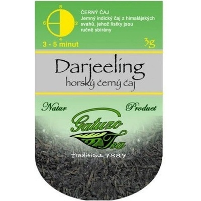 Gatuzo Čaj Darjeeling 50 porcí