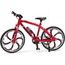 Dromader Kovový bicykel modrý 1:10