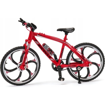 Dromader Kovový bicykel modrý 1:10