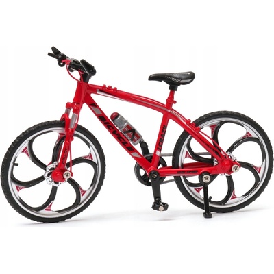 Dromader Kovový bicykel modrý 1:10