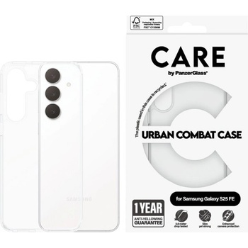 Panzer Калъф CARE - Urban Combat, Galaxy S25 FE, прозрачен (5715685031618)