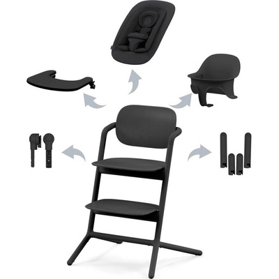 CYBEX Lemo 4v1 2022 Stunning Black – Zboží Mobilmania